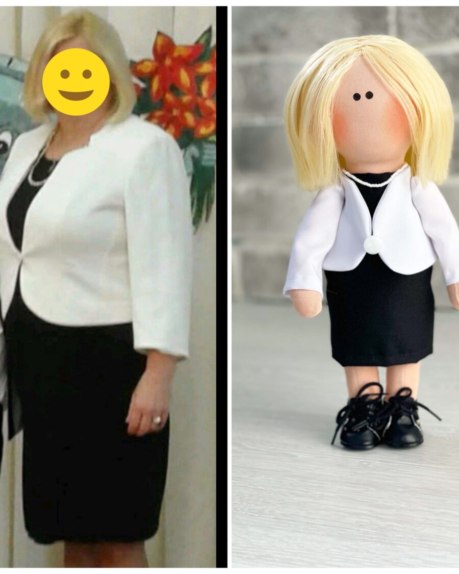 Куколка по фото учительница